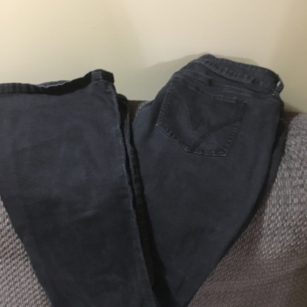 Warehouse Black Boot Cut Jeans